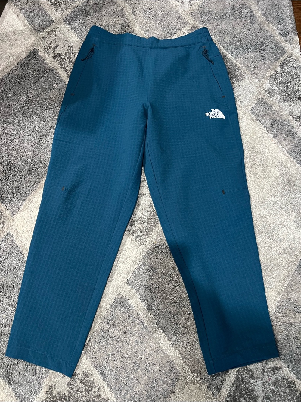 The North Face Tekware Grid Pant Mens/Unisex Small Midnight Petrol Blue